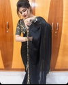 Bhoomi Soft Rangoli Silk With Thread Embroidery Sequence Work Wholesale Market In Surat